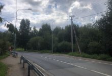 Фото - Завершены работы по строительству наружного освещения на Муринской дороге и на территории деревни Новая