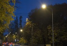 Фото - Ржевскую улицу Петербурга осветили 38 современных светильников